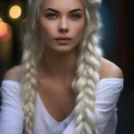 Подчеркивает черты ее лица