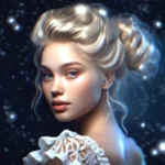 Женщина, блондинка, нежная глянцевая кожа,  кружева