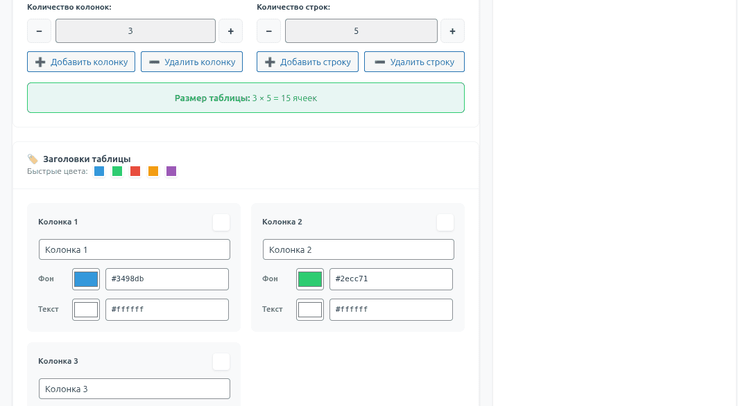 Как неудобство стандартных плагинов привело меня к созданию идеального конструктора таблиц для WordPress