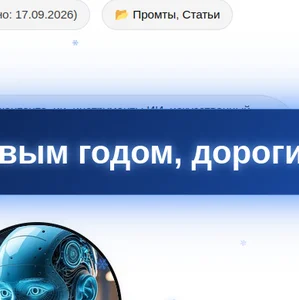 Новогодний снегопад с поздравлением для любого сайта, скрипт